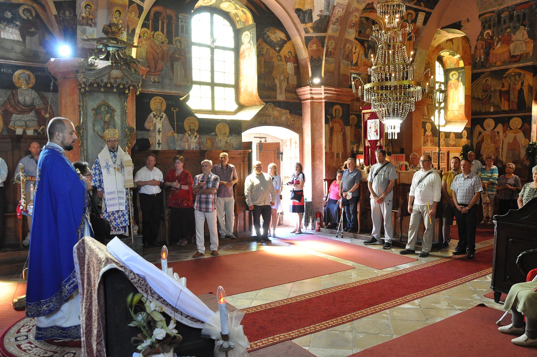 Iván-napi búcsú - püspöki szent liturgiával ünnepelt a székesfehérvári szerb közösség
